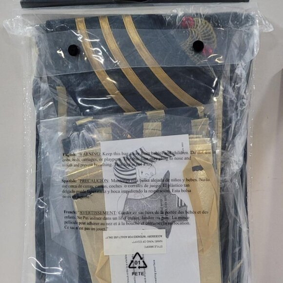 Dreamguy Costume King of Egypt Adult Mens Size Large Halloween Cosplay NIP - Picture 3 of 3